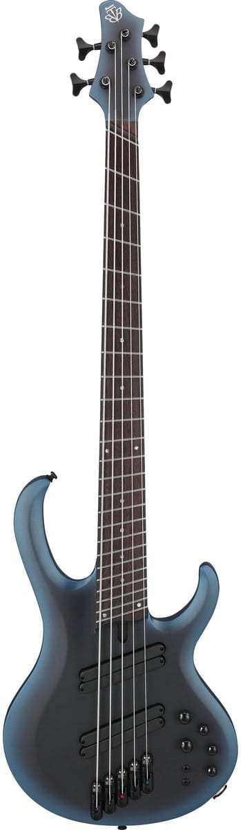 Ibanez Bass Workshop BTB605MS-MAM Midnight Arctic Ocean Matte - Elektrische basgitaar