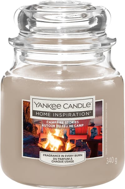 Yankee Candle Home Inspiration - Campfire Stories Medium Jar - 75 branduren