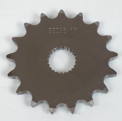 Pignon de sortie de boite Esjot pour Moto Aprilia 125 RS Pista 2006 à 2014 17 dents pas 520 Neuf