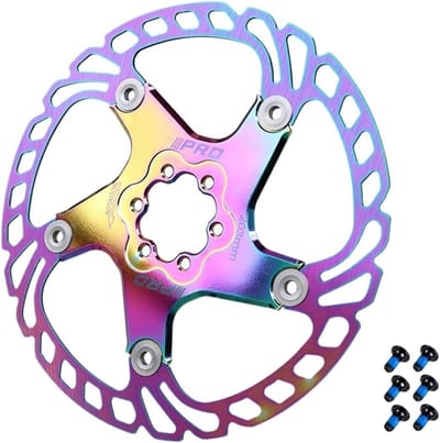 Schijfrem Rotor - Fiets Rem - Mountainbike - Roestvrij Staal - 160 mm - Veelkleurig
