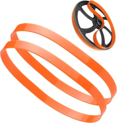 Urethaan lintzaag banden 35,6 cm x 2,5 cm x 0,95 inch - 2 stuks voor lintzagen