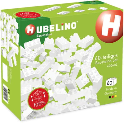 Hubelino Bouwstenen Wit - 60dlg.