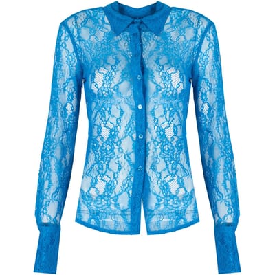 Pinko overhemd Cortese Vrouw blauw