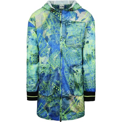 Puma x Central Saint Martins Lange Mouw Zip Up Heren Blauw AOP Jas 597194 02