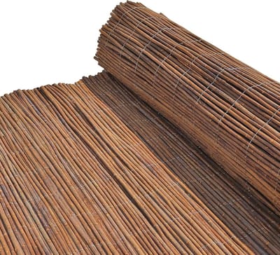 Rieten Mat - Wilgenhek Mat - Privacy Scherm - Duurzaam Salix Purpurea - 150 x 500 cm - Natuurlijk