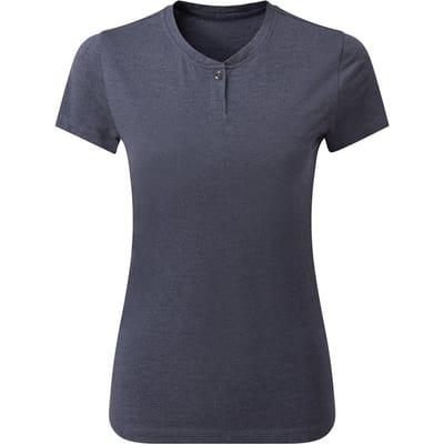 Premier Dames/dames Comis Marl Duurzaam T-shirt (Marine)