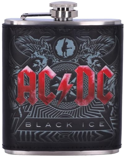 AC/DC - Black Ice - heupfles (Nemesis Now)