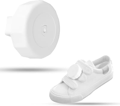 Daity Een waterdichte beschermhoes voor uw AirTag-tracker, geschikt voor katten, honden en andere huisdieren. (Wit)