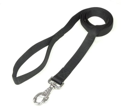 De-Tail Hondenriem Nylon 15 mm x 180 cm Zwart
