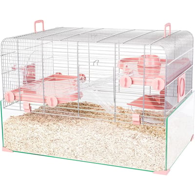 Zolux Panas 60 - Dierenverblijf - 59x39x40 cm Pink