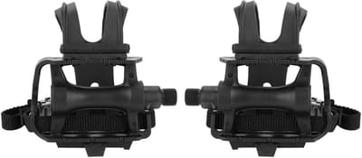 Duurzame fietspedalen met toe clips voor racefietsen en mountainbikes - Accessoires voor optimale grip en controle