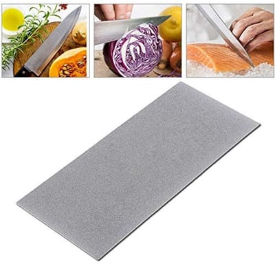 Dailygoods- Slijpsteen Professioneel - Diamant Slijpsteen - Rechthoekig Wetsteen - 80-3000 Korrel - 17x7,5 cm - Polijstgereedschap - Slijpblad