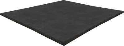 Sportvloertegel zwart - 100x100 cm - 15 mm - EPDM