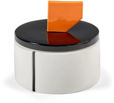 Serax Plan C Candela 02 geurkaars D17cm H16cm zwart / oranje