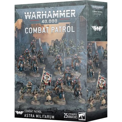 Beeldje Games Workshop Warhammer 40k - Patrouille Astra Militarum (x25)