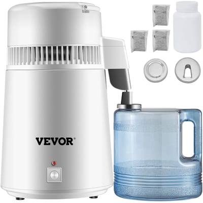 Innovastore Waterdestilleerder - Destilleerapparaat - Water Destilleren - Efficiëntedistilleerder - Waterontharder - Wit