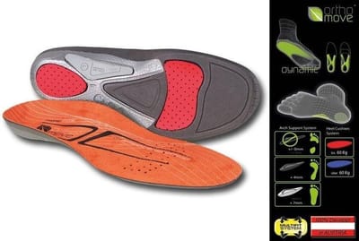 Orthomove Ski Silver inlegzolen - XXXL - 47/48