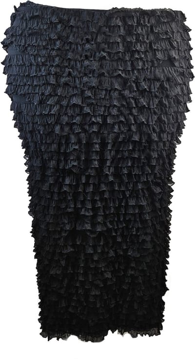 BamBella® Rok - Maat L/XL - zwart tulle laagjes dames kleding lang