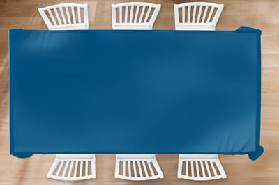 Tafelkleed - Tafellaken - 300x150 cm - Indigo - Palet - Kleuren - Binnen en Buiten