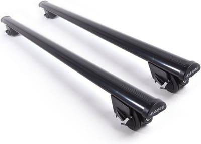 Dakdragers geschikt voor Ford Ranger DC 2012 t/m 2022 open dakrailing - Staal breed - 75kg Laadvermogen - Merk Farad