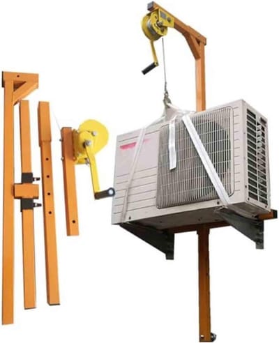 Handlier Takel - Hefwerktuig - Zware Lasten Hefen - Robuuste Constructie - 30m 300kg - Zilver