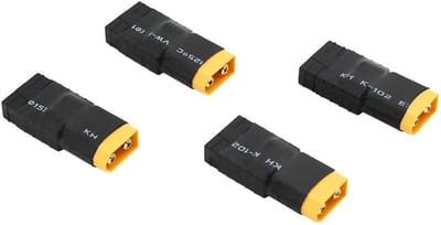 Dailygoods - Dailygoody - 4pcs No Wires Connector - Male XT60 naar Female - Ideaal voor modelbouw - Compacte adapters - Batterij omzetten - Geschikt voor...