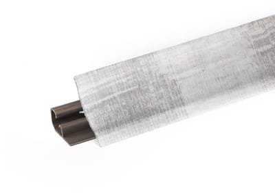 DQ-PP 3 m HOEKLIJST - Texas - 23 x 23 mm - PVC - GRATIS schroeven - Keukenlijst Werkblad Afwerkingslijst Lijst Keuken Keukenafwerkingslijst Wandafwerkingslijst Tafelbladlijst