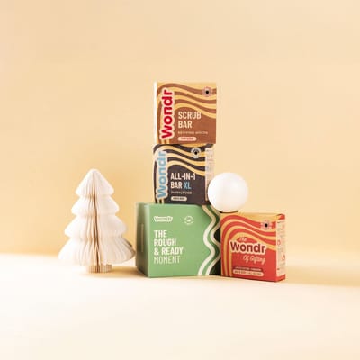 The Rough & Ready Moment - Wondr Giftbox - warme shower essentials