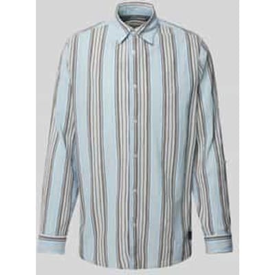 Regular fit vrijetijdsoverhemd in kreuklook