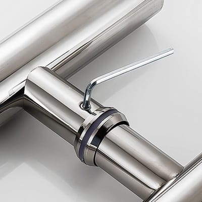Dailygoods- Deurklink Duurzaam Roestvrij Staal - Twee Zijtrekgreep - Lange Handvat 600mm - Antislip - Binnen/Buiten Gebruik - Corrosiebestendig - Deurgreep