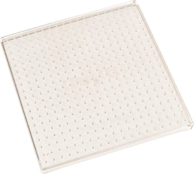 Kralenplank vierkant transparant - Educo