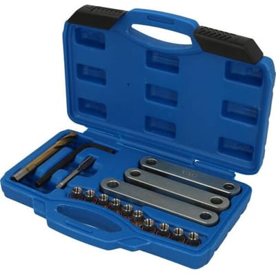 BRILLIANT TOOLS Reparatieset voor remschroefdraad M9 x 1,25 16-delig - BT701100