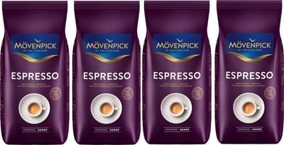 Mövenpick Espresso Koffiebonen - 4 x 1 kg