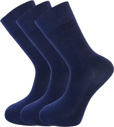 Bamboe sokken - 3 paar - Donker Blauw - Maat 47-50