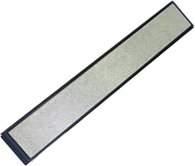 Hiden - Slijpsteen messenslijper - Slijpsteen voor messen - Wetsteen - Aanzetstaal - Aanzetstaal voor messen - 16 x 2 cm - 80 grit - Gereedschappen