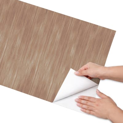 Coloray Meubel Wrap Folie - Bruin Meubelfolie - 50x100 cm - Wrapfolie Keuken Houtstructuur - Decoratiefolie - Rustiek Meubelfolie - Meubel Wrap Folie - Woonkamer decoratie - Texturen