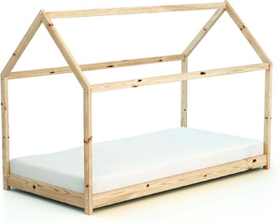 WEBABY - Kinderhutbed 90 x 190 in hout Cabana