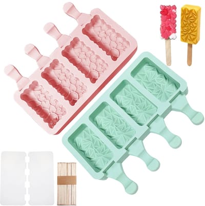 Dailygoods - IJsvormen ijslolly waterijs vormen siliconen ijsvormen ijsvormen voor ijsvormen voor zelfgemaakte ijs zelf maken vormen ijsvormen ijsvormen ijsvormpjes ijsvormen ijsvormpjes ijsvormen ijsvorm - B