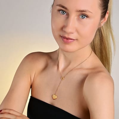 AKZENT Akzent damesketting met hanger Madita, duurzaam