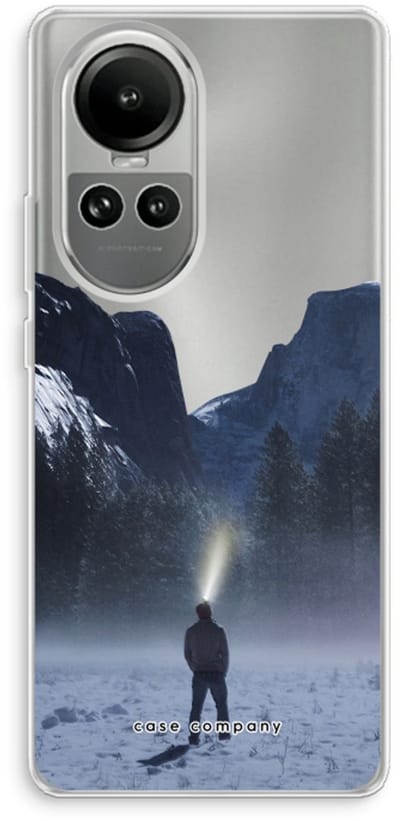 Case Company® - Hoesje geschikt voor Oppo Reno 10 hoesje - Wanderlust - Soft Cover Telefoonhoesje - Bescherming aan alle Kanten en Schermrand