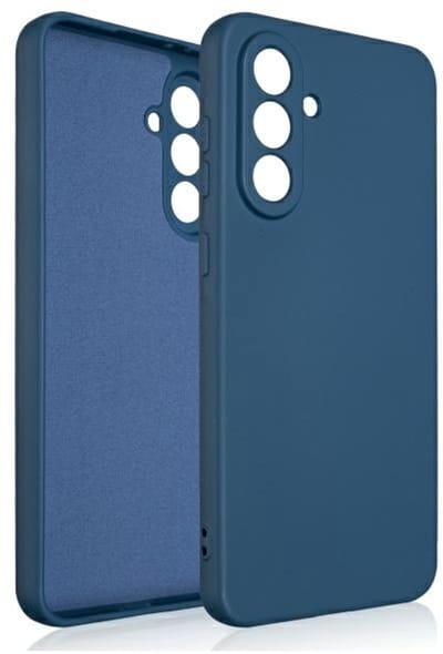 Beline Silicone Serie - Samsung Galaxy A56 Hoesje - Beschermend - Niebieskie - Antislip
