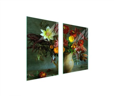 TMK ArtDeko Serie - Glazen Beschermplaat - 65x52 cm - Koken - Veilig