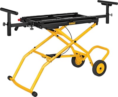 DeWALT DE7260 Verrijdbaar Onderstel tbv Afkortzaag/Vlak- en Vandiktebank