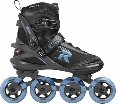 Roces PIC TIF 80 Skeelers - 4x80mm Wielen - Fitness Inline Skates - Zwart Blauw - Maat 38