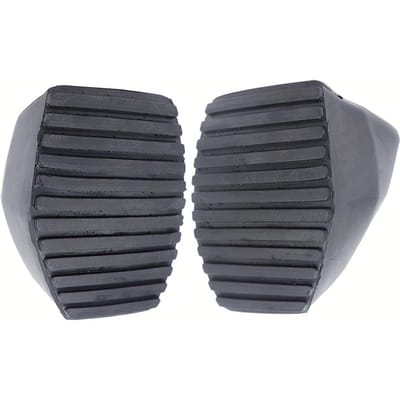 1 Set Auto Rubber Rem Koppeling Voetpedaal Pad Cover Voor Peugeot 307 308 408 black