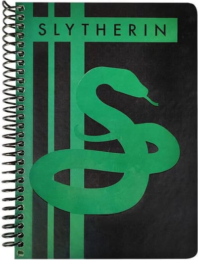 Wizarding World - Harry Potter - A5 Spiraal Notitieboek - Zwadderich