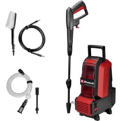 Einhell Accu Hogedrukreiniger HYPRESSO 36/105 Solo - Power X-Change - 36 V/Li-ion - Max. 105 bar - 270 l/u - Incl. lans, 4m slang en borstel - Excl. accu en lader