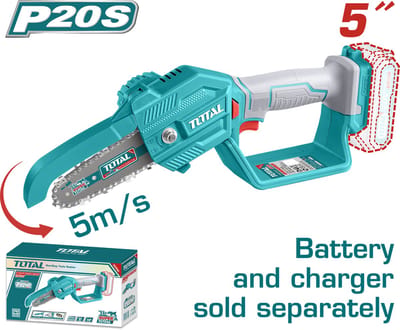 Total Tools Mini Kettingzaag 20V - Accu en lader niet inbegrepen