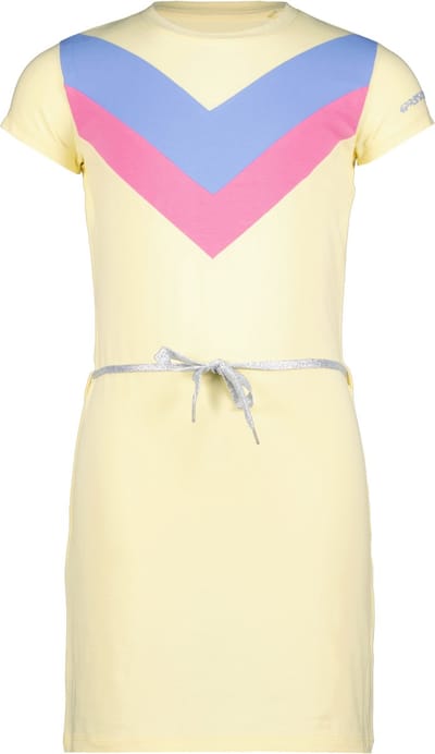 4PRESIDENT Meisjes jurk - Light Yellow - Maat 92 - Meisjes jurken