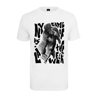 Mister Tee - Game Of The Week Heren T-shirt - XL - Wit
